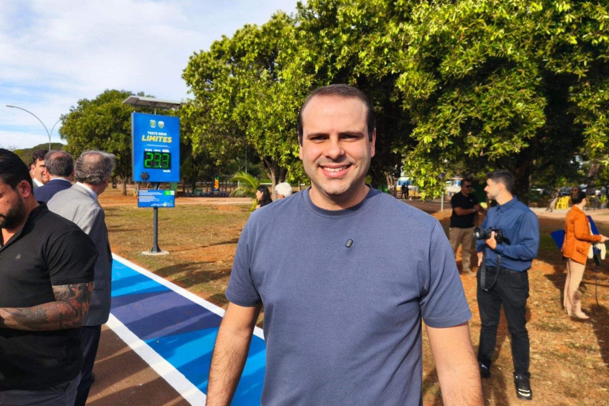 Secret&aacute;rio do esporte e lazer do DF, Renato Junqueira, destaca import&acirc;ncia do projeto para novos atletas