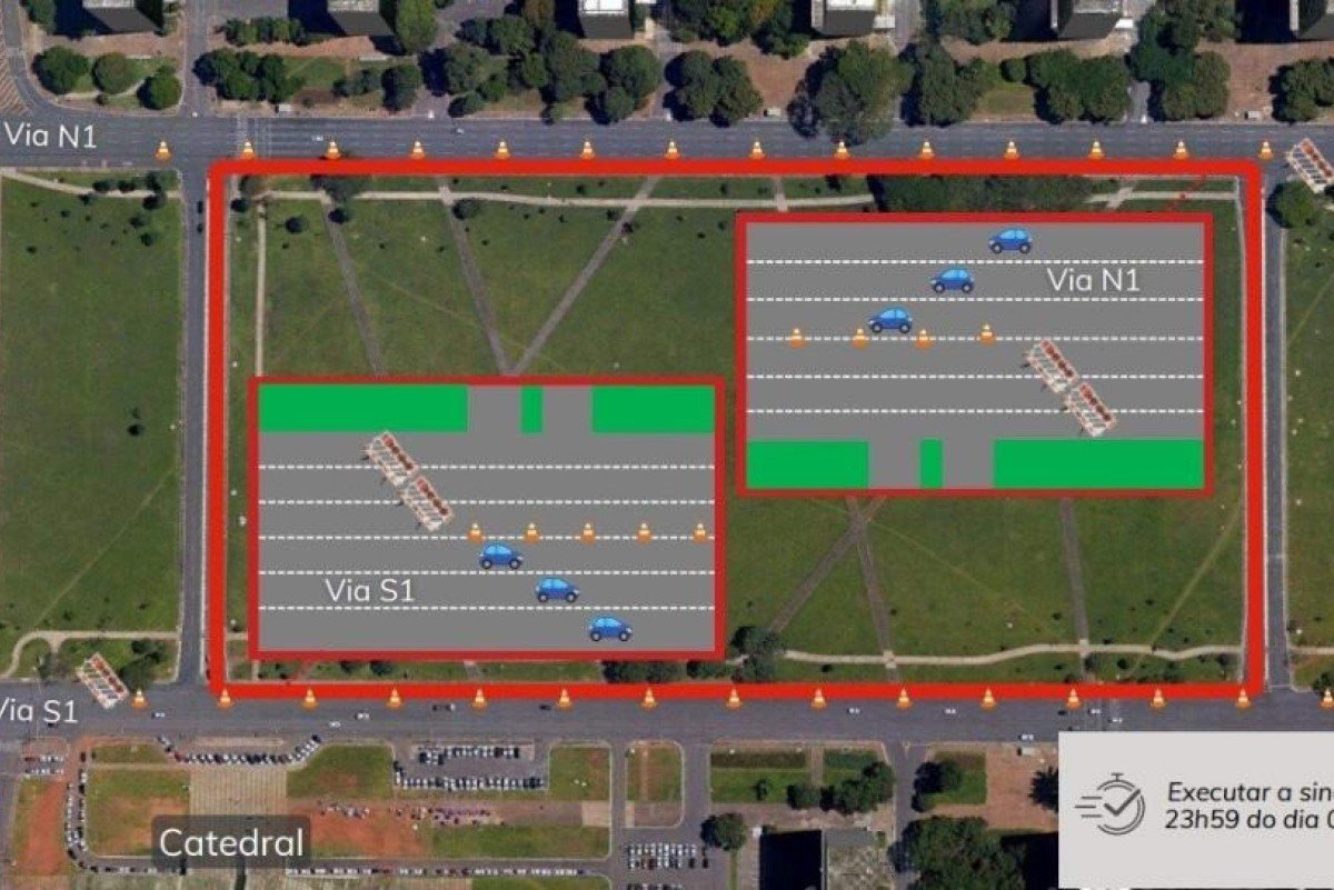 A via de liga&ccedil;&atilde;o entre as vias N1 e S1, na altura do Museu da Rep&uacute;blica, ser&aacute; reservada para o estacionamento de t&aacute;xi.