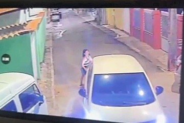 Segundo a PMDF, o homem fugiu do local do crime e seguiu para trabalhar, aceitando corridas pelo aplicativo de transporte -  (crédito: Polícia Militar do Distrito Federal/Divulgação)