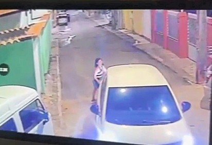 Segundo a PMDF, o homem fugiu do local do crime e seguiu para trabalhar, aceitando corridas pelo aplicativo de transporte -  (crédito: Polícia Militar do Distrito Federal/Divulgação)