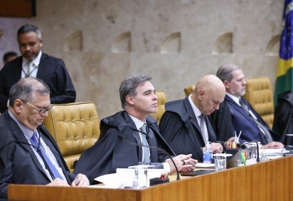 A tese vencedora foi aberta pelo ministro André Mendonça, que apresentou uma posição intermediária -  (crédito:  Antonio Augusto/STF) -A tese vencedora foi aberta pelo ministro André Mendonça, que apresentou uma posição intermediária -  (crédito:  Antonio Augusto/STF)