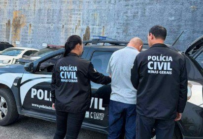 Motorista de aplicativo suspeito de estuprar grávida é preso pela PCMG -  (crédito: Divulgação/PCMG)