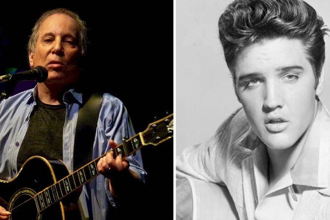 Para Paul Simon, carreira de Elvis Presley foi um Para Paul Simon, carreira de Elvis Presley foi um