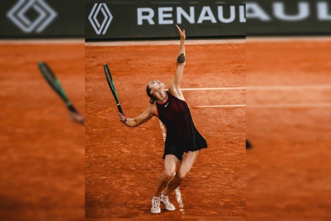 A tenista bielorrussa Aryna Sabalenka - (crédito: Reprodução/Instagram @arynasabalenka) A tenista bielorrussa Aryna Sabalenka - (crédito: Reprodução/Instagram @arynasabalenka)