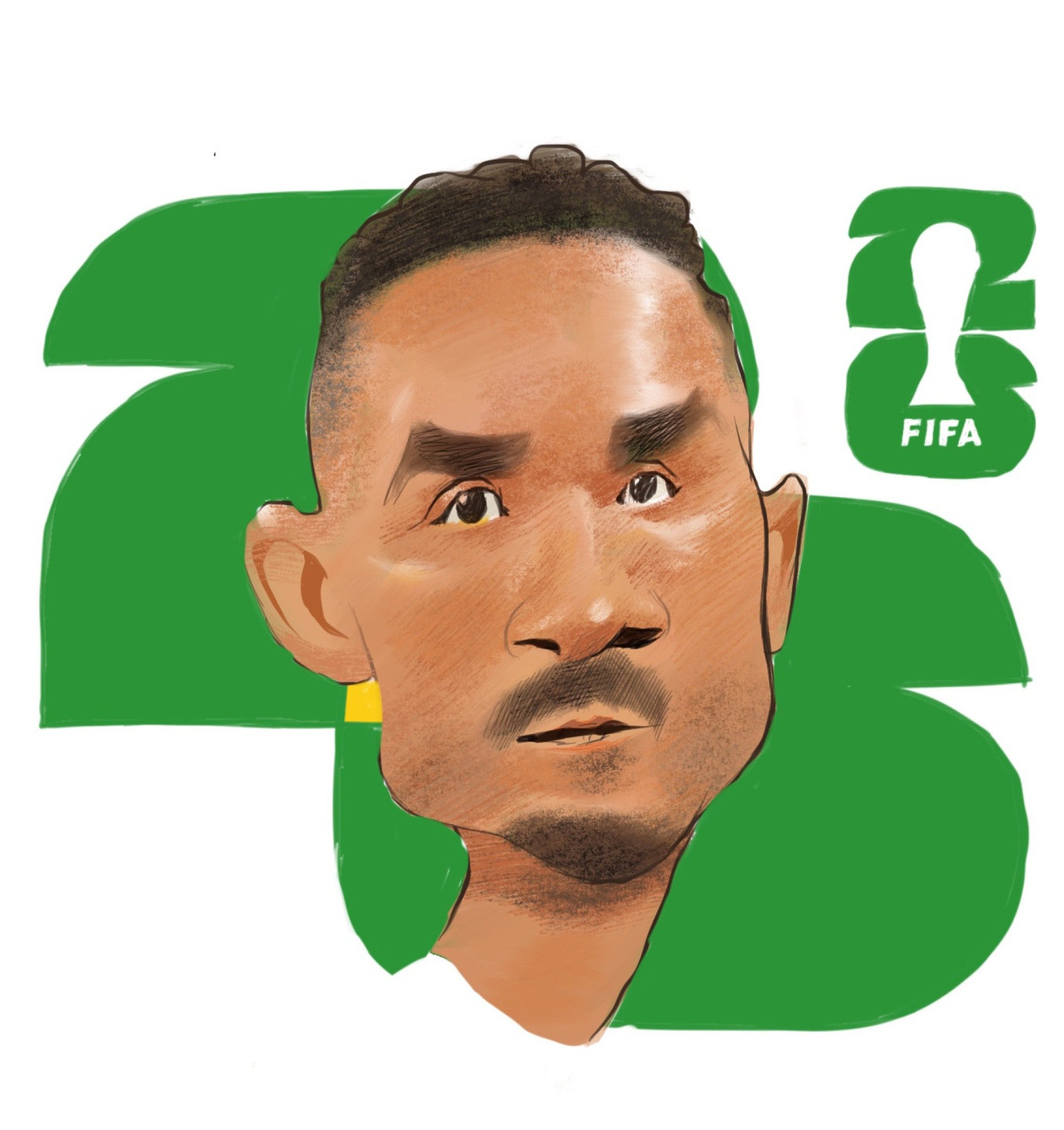 Danilo &eacute; figurinha do &aacute;lbum da Sele&ccedil;&atilde;o pela terceira Copa consecutiva