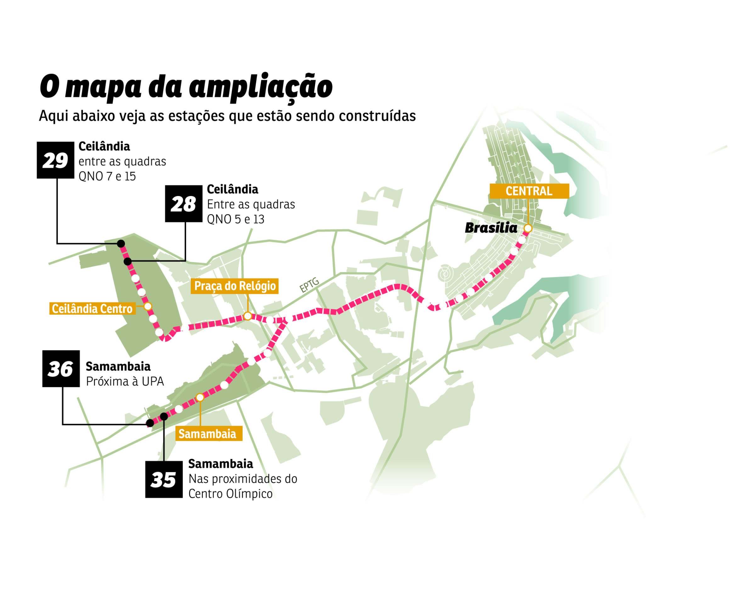 novas estacoes ceilandia samambaia metro