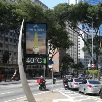 Calor  -  (crédito: Rovena Rosa/Agência Brasil)