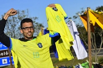 Thiago da Silva conta que trabalha com o pai desde a Copa de 2018 - (crédito: Ed Alves/CB/D.A Press) Thiago da Silva conta que trabalha com o pai desde a Copa de 2018 - (crédito: Ed Alves/CB/D.A Press)