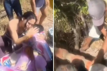 Mulher desaparecida há cinco dias é encontrada com vida dentro de cisterna na Bahia -  (crédito: Reprodução)