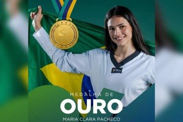 A campanha de Maria Clara foi marcada por vitórias sobre adversárias de alto nível -  (crédito: Reprodução/Instagram)