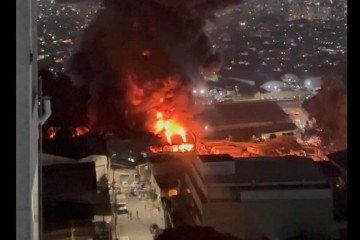 Local fica próximos a residências e a cerca de 12 quilômetros do Aeroporto Internacional de São Paulo - (crédito: Reprodução/Redes Sociais) Local fica próximos a residências e a cerca de 12 quilômetros do Aeroporto Internacional de São Paulo - (crédito: Reprodução/Redes Sociais)