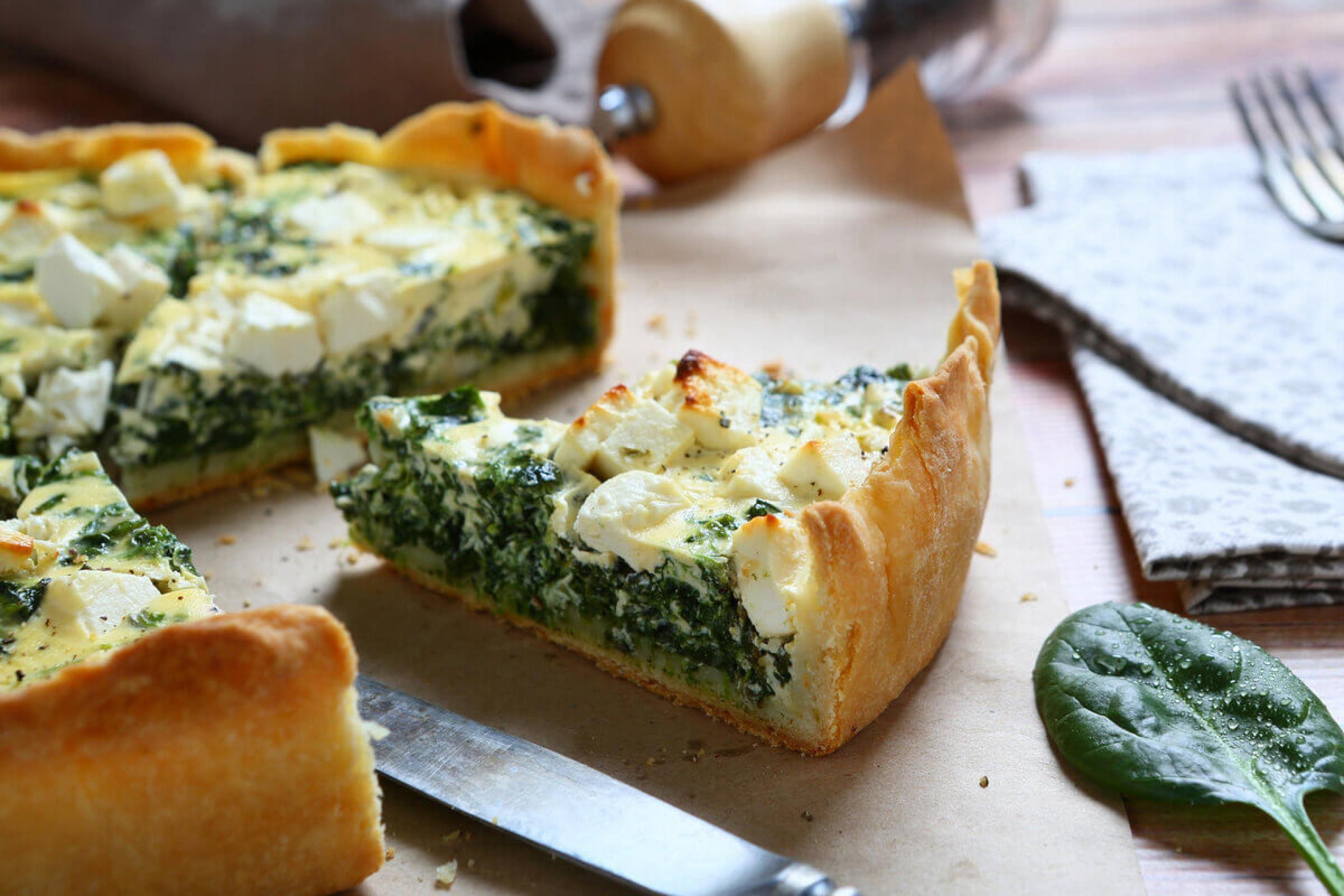 7 receitas veganas de quiche fáceis de fazer