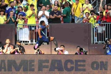Endrick entrou voando - (crédito: Foto: Kirk Irwin/Getty Images) Endrick entrou voando - (crédito: Foto: Kirk Irwin/Getty Images)