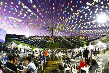 Festas juninas são diversão garantida para todas as idades - (crédito: Ed Alves/CB) Festas juninas são diversão garantida para todas as idades - (crédito: Ed Alves/CB)