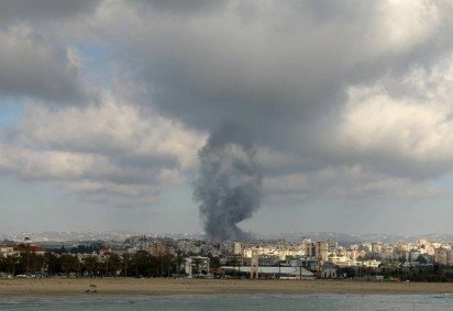 Irã lança mísseis contra Israel após ataques em Beirute -  (crédito: Kawnat Haju/AFP) -Irã lança mísseis contra Israel após ataques em Beirute -  (crédito: Kawnat Haju/AFP)