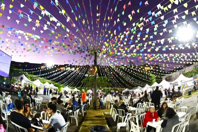 Festa Junina - Paroquia Nossa Senhora da Esperanla 307 Norte - (crédito: Ed Alves/CB) Festa Junina - Paroquia Nossa Senhora da Esperanla 307 Norte - (crédito: Ed Alves/CB)
