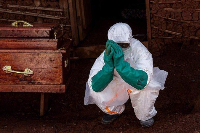 As Cubes (sigla em francês para câmara de emergência biossegura para epidemias) já foram usadas em surtos anteriores de Ebola, incluindo na República Democrática do Congo em 2019 - (crédito: Jennifer Lazuta/ALIMA) As Cubes (sigla em francês para câmara de emergência biossegura para epidemias) já foram usadas em surtos anteriores de Ebola, incluindo na República Democrática do Congo em 2019 - (crédito: Jennifer Lazuta/ALIMA)