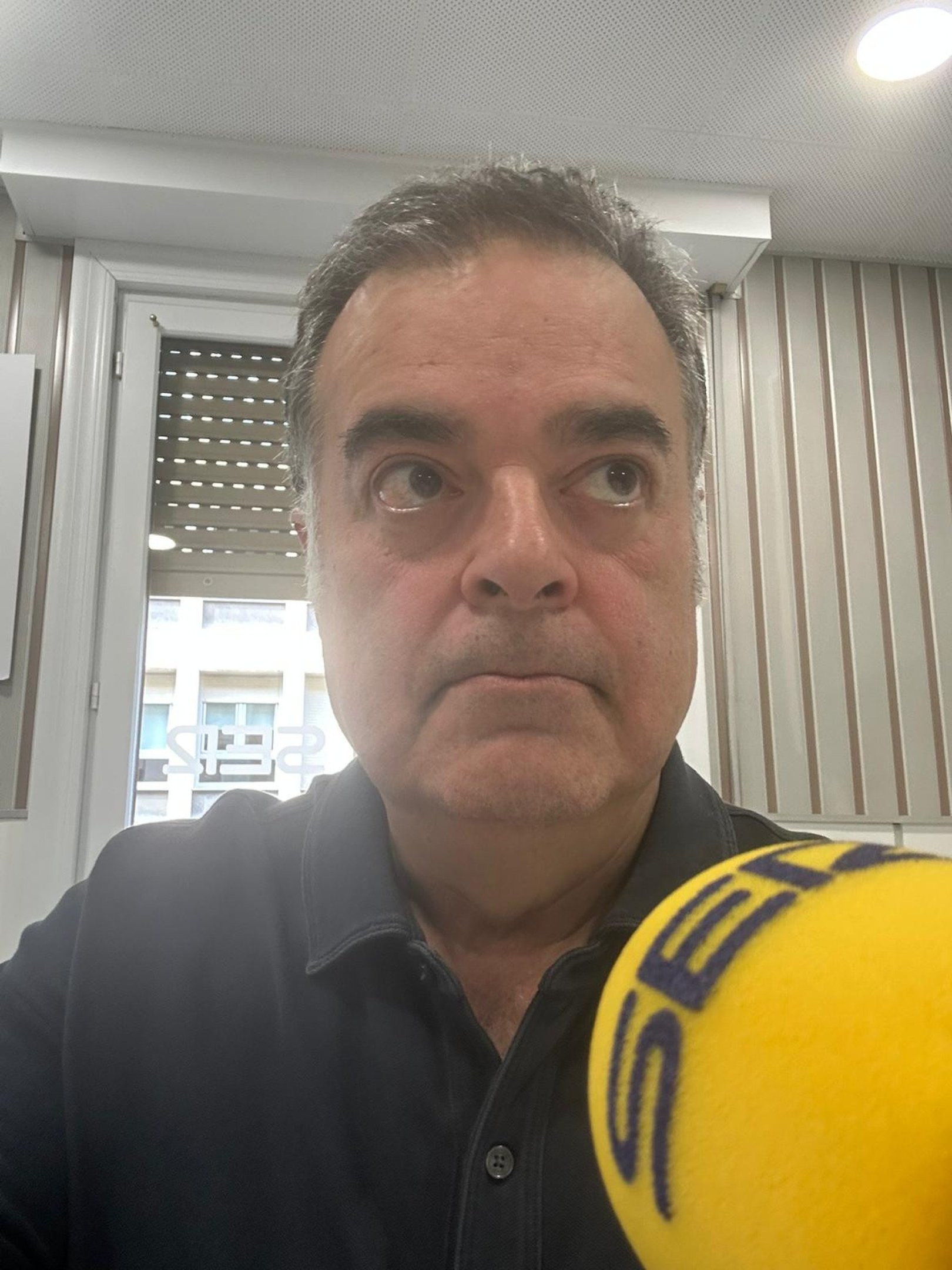 Juan Cuatrecasas, porta-voz da associa&ccedil;&atilde;o Inf&acirc;ncia Roubada