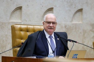 Ao encerrar sua participação, Fachin reafirmou o compromisso do Supremo com a vigilância permanente das conquistas democráticas -  (crédito: Gustavo Moreno/STF)