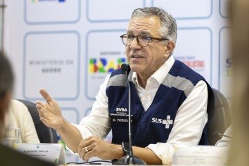 'A crise climática é, antes de mais nada, uma crise de saúde pública', afirmou o ministro -  (crédito:  Jo&atilde;o Risi / MS)