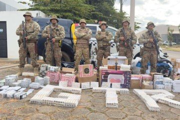 A ação faz parte do cronograma de fiscalizações intensificadas que a PMDF realiza nas rodovias e divisas do Distrito Federal - (crédito: Divulgação/PMDF) A ação faz parte do cronograma de fiscalizações intensificadas que a PMDF realiza nas rodovias e divisas do Distrito Federal - (crédito: Divulgação/PMDF)