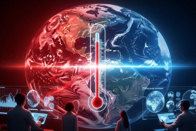 O monitoramento global do clima, crucial para entender fenômenos como o El Niño, ganha novas ferramentas para maior precisão - (crédito: Flow) O monitoramento global do clima, crucial para entender fenômenos como o El Niño, ganha novas ferramentas para maior precisão - (crédito: Flow)