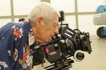 Orlando Senna, nos bastidores do filme Longe do paraíso (2020) -  (crédito: Sueli Seixas/ Divulgação)