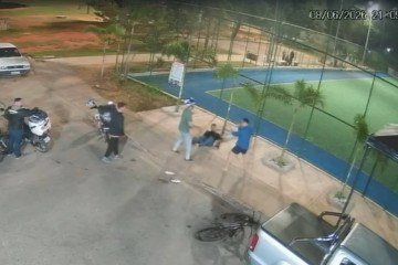 Vídeo mostra momento da briga e da execução  -  (crédito: Material cedido ao Correio)
