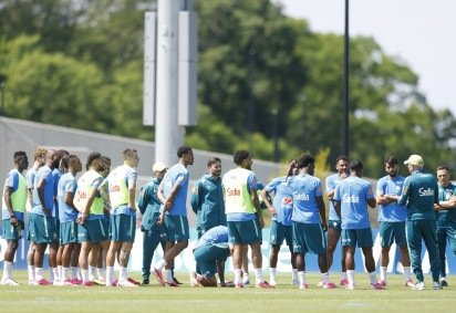 Na primeira fase, dois jogos do Brasil caem em dias úteis -  (crédito:  Rafael Ribeiro/CBF) -Na primeira fase, dois jogos do Brasil caem em dias úteis -  (crédito:  Rafael Ribeiro/CBF)