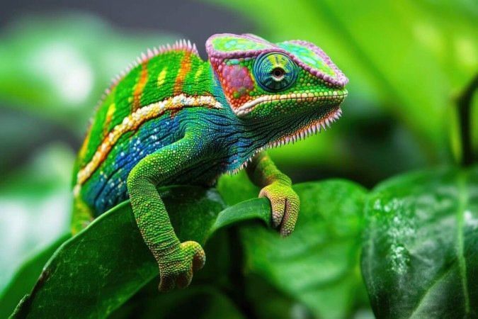 Além de ser usada como mecanismo de defesa, a camuflagem também é uma ótima estratégia para surpreender presas (Imagem: mommyjarie | Shutterstock) - (crédito: EdiCase) Além de ser usada como mecanismo de defesa, a camuflagem também é uma ótima estratégia para surpreender presas (Imagem: mommyjarie | Shutterstock) - (crédito: EdiCase)