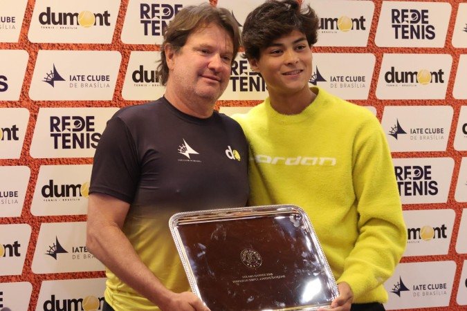 Guto Miguel credita o sucesso ao treinador Santos Dumont - (crédito: Davi Pereira/CB/D.A Press) Guto Miguel credita o sucesso ao treinador Santos Dumont - (crédito: Davi Pereira/CB/D.A Press)