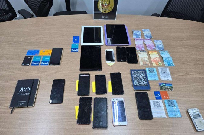 Grupo é composto por ao menos oito criminosos - (crédito: PCDF/Divulgação) Grupo é composto por ao menos oito criminosos - (crédito: PCDF/Divulgação)