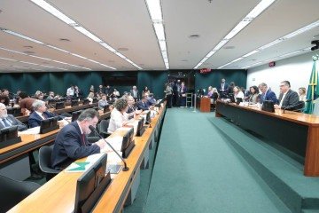 Sessão da CCJ que aprovou a redução da maioridade penal para 16 anos -  (crédito: Bruno Spada/Câmara dos Deputados)
