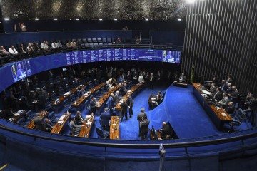 Texto foi aprovado após pressão da bancada ruralista e de entidades ligadas ao agro gaúcho -  (crédito: Jonas Pereira/Agência Senado)