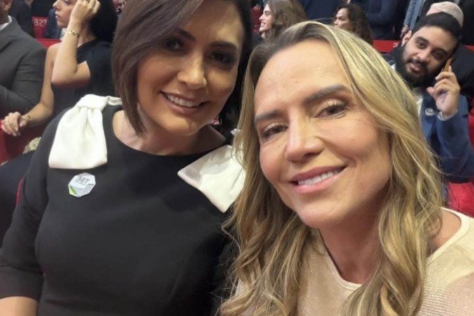 Michelle Bolsonaro e Celina Leão