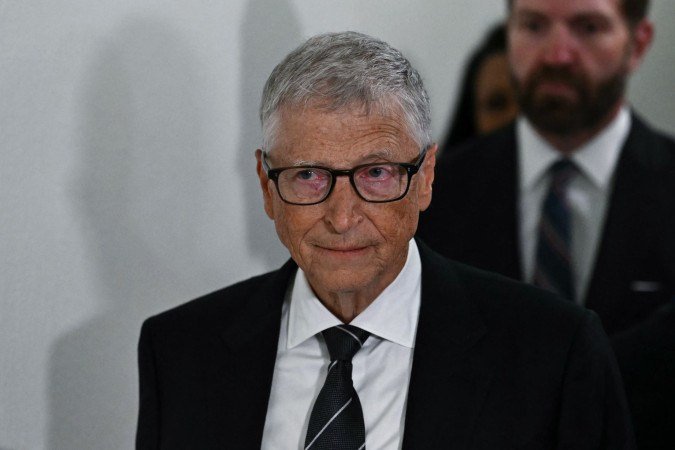 Bil Gates audiência Jeffrey Epstein - (crédito: KENT NISHIMURA / AFP) Bil Gates audiência Jeffrey Epstein - (crédito: KENT NISHIMURA / AFP)
