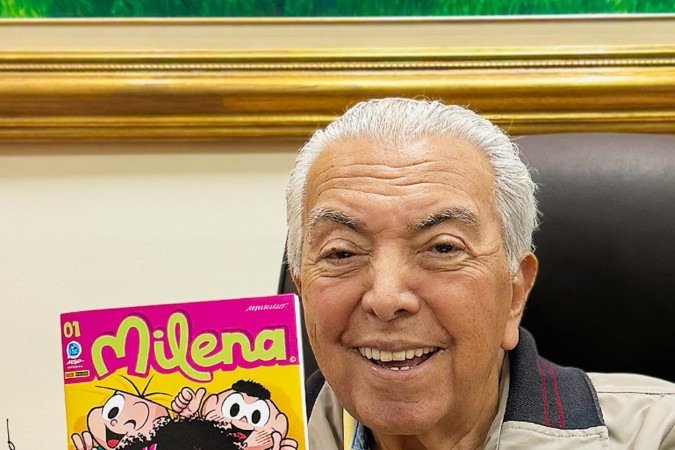 Milena, o novo gibi da Mauricio de Sousa Produções - (crédito: Mauricio de Sousa Produções) Milena, o novo gibi da Mauricio de Sousa Produções - (crédito: Mauricio de Sousa Produções)