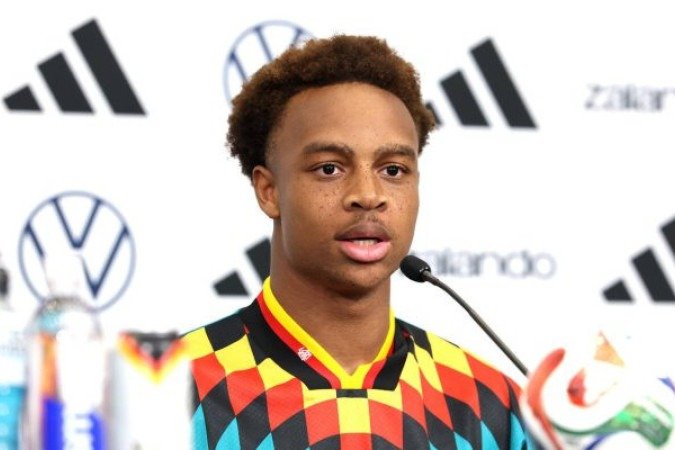 Assan Ouédraogo tem apenas 13 minutos jogados pela Alemanha - (crédito: Foto: Alexander Hassenstein/Getty Images) Assan Ouédraogo tem apenas 13 minutos jogados pela Alemanha - (crédito: Foto: Alexander Hassenstein/Getty Images)