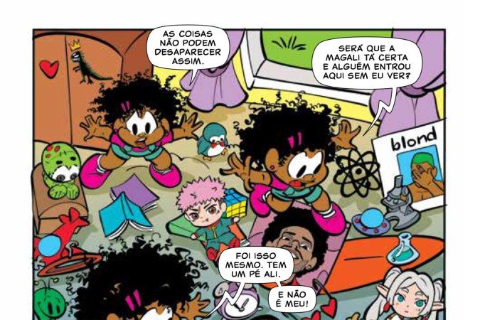 Milena, o novo gibi da Mauricio de Sousa Produções