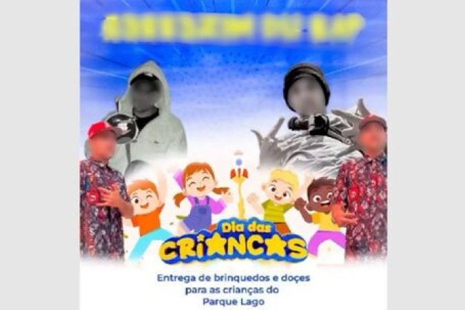 Criminosos anunciavam a doação e o ponto 