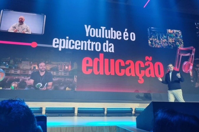 Eduardo Brandini, diretor de responsabilidade do YouTube Brasil, defendeu o papel da plataforma de vídeos na educação e na economia criativa - (crédito: Ronayre Nunes/CB/D.A. Press) Eduardo Brandini, diretor de responsabilidade do YouTube Brasil, defendeu o papel da plataforma de vídeos na educação e na economia criativa - (crédito: Ronayre Nunes/CB/D.A. Press)