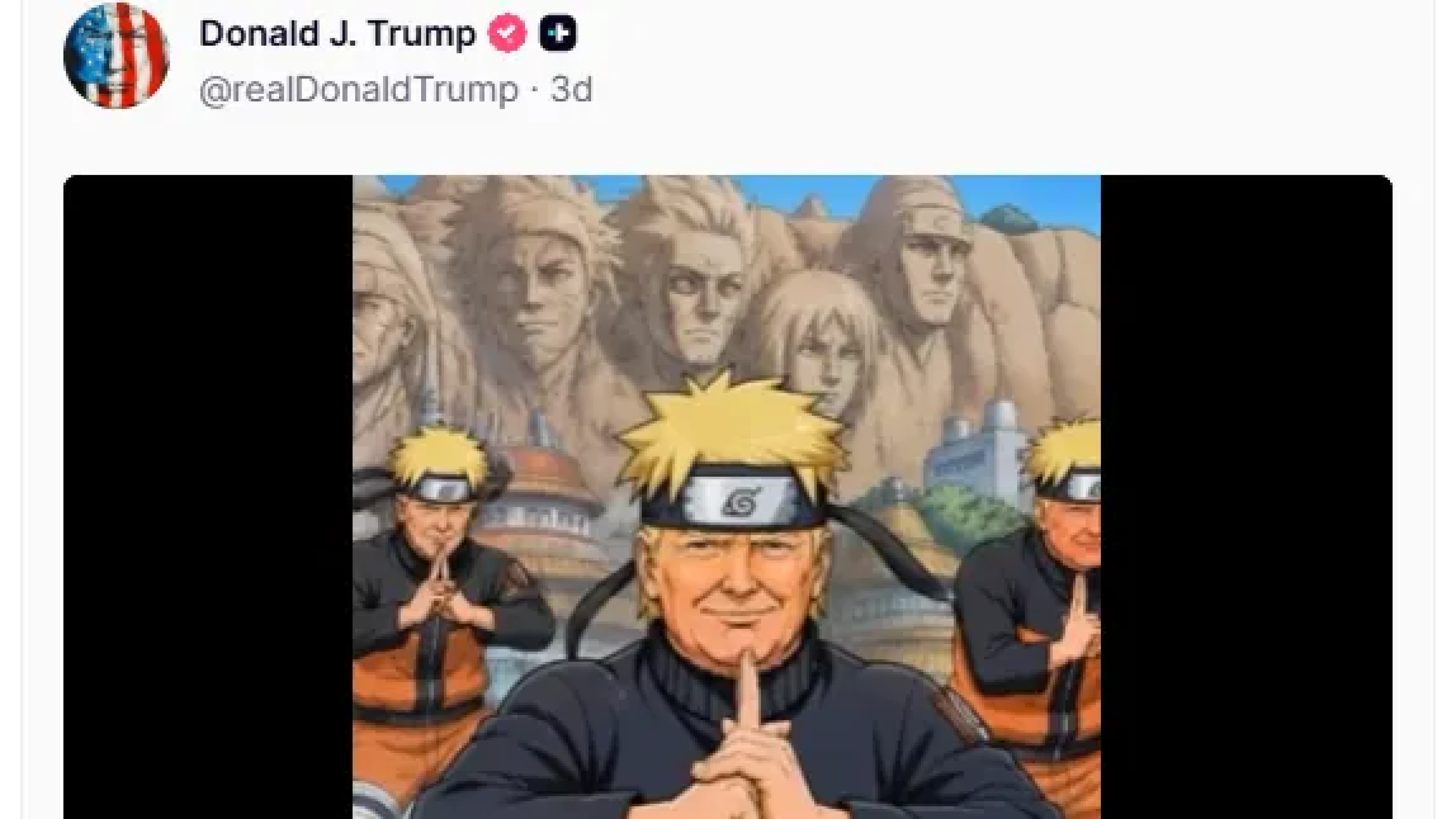 Fãs de Naruto assinam petição contra uso de personagem por Trump