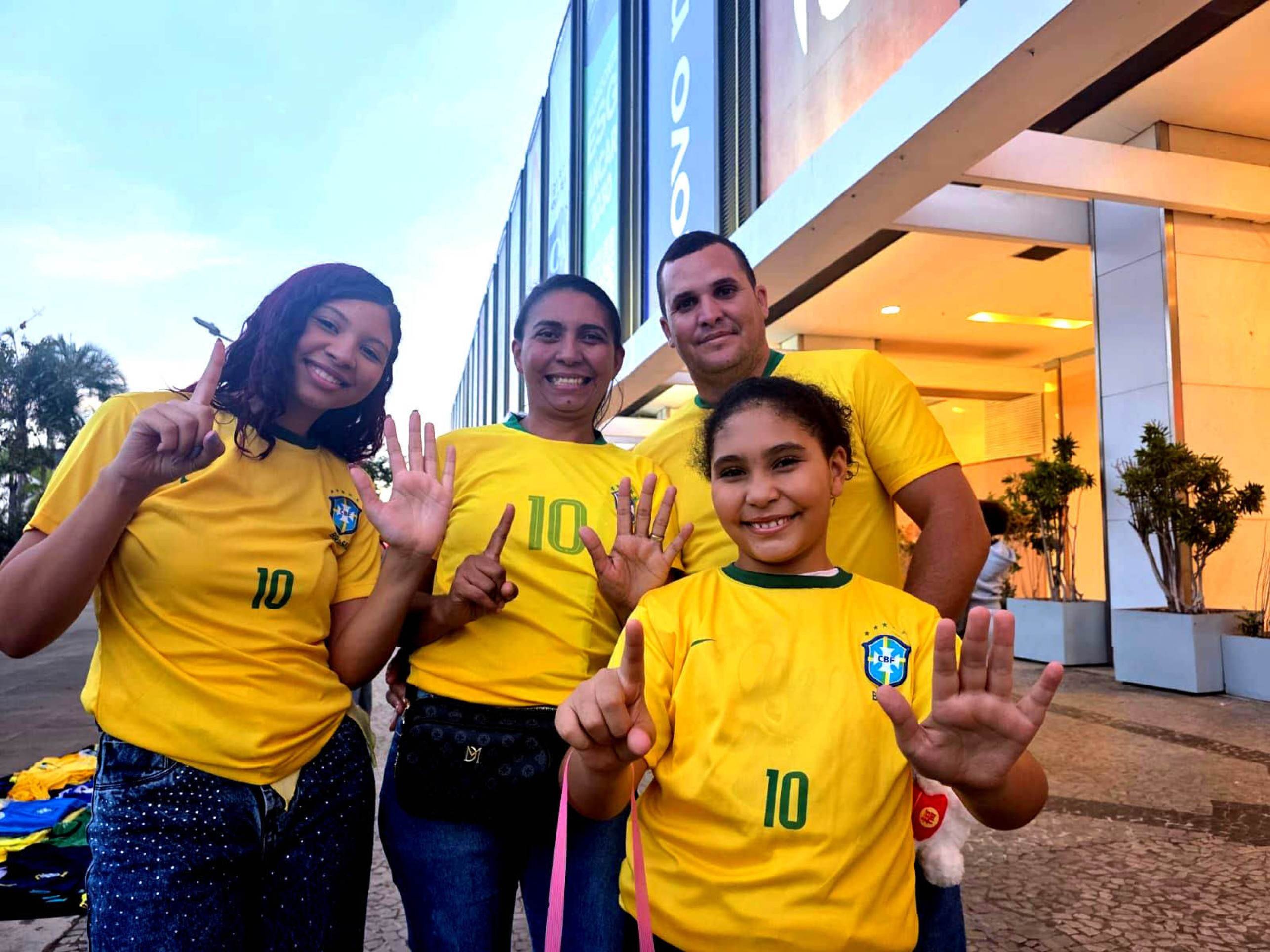  Torcida do Brasil.