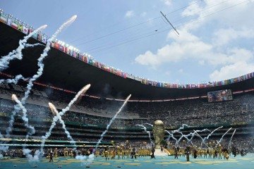 Os espaços diplomáticos em verdadeiras arquibancadas internacionais durante o mundial - (crédito: AFP) Os espaços diplomáticos em verdadeiras arquibancadas internacionais durante o mundial - (crédito: AFP)