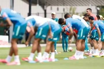 Treino da Sele&ccedil;&atilde;o em Nova Jersey nesta quinta-feira -  (crédito: Rafael Ribeiro/CBF)