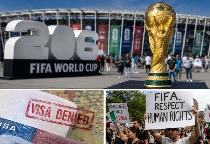A bola ainda não rolou, mas a Copa do Mundo 2026 já acumula polêmicas em série -  (crédito: Uai Turismo) -A bola ainda não rolou, mas a Copa do Mundo 2026 já acumula polêmicas em série -  (crédito: Uai Turismo)