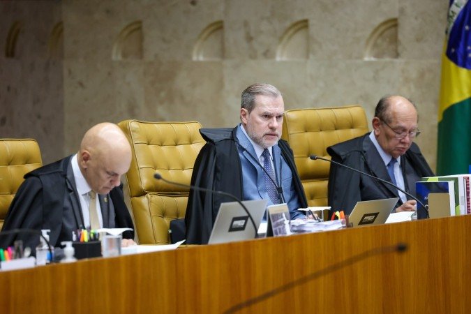 Como prazos de remoção sugeridos, Toffoli mencionou como razoáveis os períodos de até 24 horas para conteúdos ilegais graves, e de até sete dias para a análise de notificações comuns - (crédito: Gustavo Moreno/STF) Como prazos de remoção sugeridos, Toffoli mencionou como razoáveis os períodos de até 24 horas para conteúdos ilegais graves, e de até sete dias para a análise de notificações comuns - (crédito: Gustavo Moreno/STF)