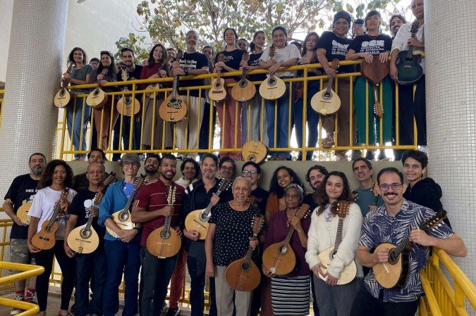 Orquestra de Bandolins de Brasília abre inscrições para curso Técnica de Bandolim - (crédito: Clara Marques/Divulgação) Orquestra de Bandolins de Brasília abre inscrições para curso Técnica de Bandolim - (crédito: Clara Marques/Divulgação)