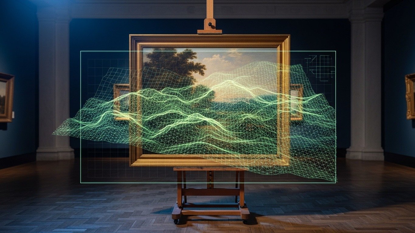 Nova técnica usa análise de textura microscópica para autenticar obras de arte e combater falsificações - (crédito: Flow) Nova técnica usa análise de textura microscópica para autenticar obras de arte e combater falsificações - (crédito: Flow)