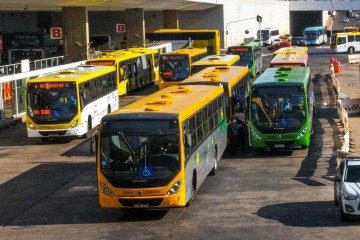 Transporte coletivo terá reforço nos dias de jogos da Seleção Brasileira -  (crédito: Joel Rodrigues/Agência Brasília)